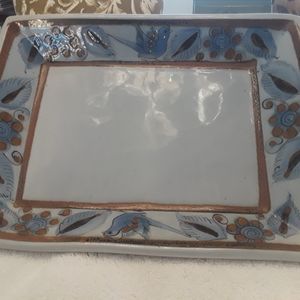 Vintage Mexican platter